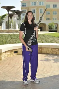 Erin Lorenzen shot a 587 in air rifle.