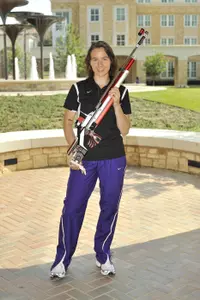 Sarah Scherer took home two first-place finishes at The Citadel.
