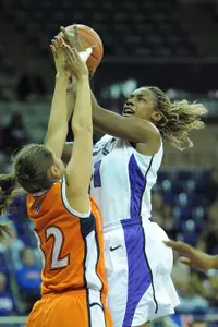 Freshman forward Starr Crawford