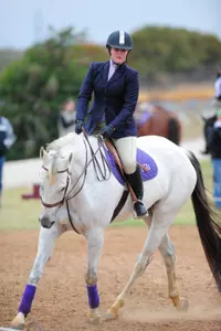 Juli Skobel earned a win in equitation on the flat