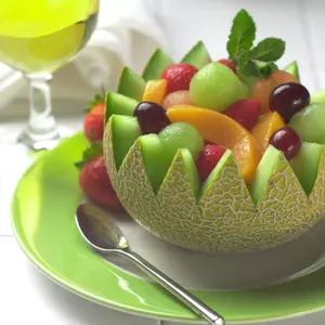 A fruit cup is a great substitution to any meal.