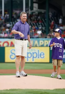 TCU baseball coach Jim Schlossnagle