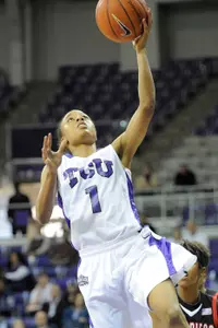 Antoinette Thompson's strong play has helped the Frogs rank among the nation's leaders in several defensive categories.