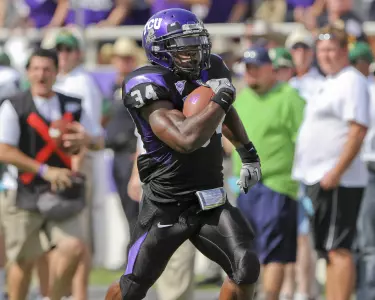 Sophomore tailback Ed Wesley is on pace for TCU's first 1,000-yard rushing season since Robert Merrill in 2003.