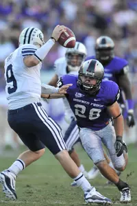 Senior safety Colin Jones is second on TCU in both tackles (37) and tackles for loss (7 1/2).