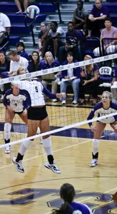 Kristen Hester hit .611 in the match.