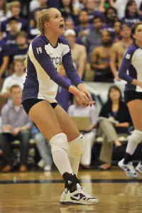 Jordan Raines had a double-double in the win.