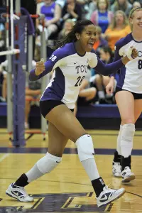 Yvonne Igodan had a career-high seven blocks at UNLV.