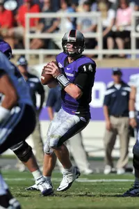 Andy Dalton is one of 26 TCU seniors playing their final home game on Saturday.