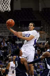 Freshman forward Amrick Fields opened his TCU career with an 18-point performance Friday.