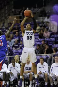 Sophomore forward Garlon Green has had a fast start to the season, shooting 58.7% from the field through the Frogs' opening six games.