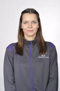 Sabine Rasch set a school record in the 100-freestyle Saturday.