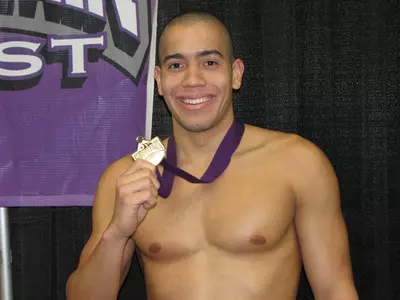 Edgar Crespo is the male recipient of Athlete of the Week.