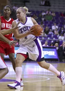 TCU will holds its annual WBCA Pink Zone game during its Saturday game vs. Wyoming.