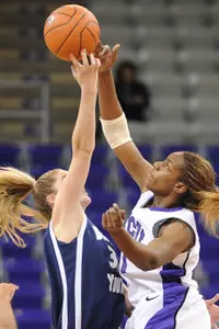 Freshman forward Starr Crawford