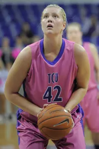 Junior Micah Garoutte and the Frogs can clinch their ninth 20-win season with a win Tuesday.