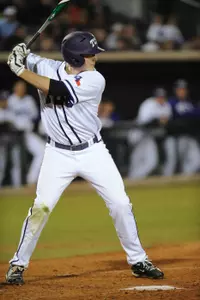 Jason Coats had the first hit of the 2010 season for TCU.