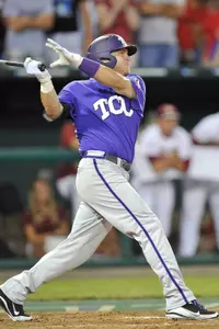 Matt Curry hit the game-changing home run in the eighth.