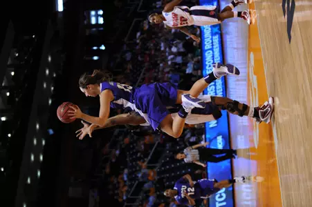 Senior guard Emily Carter