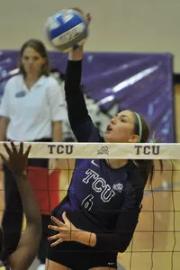 Sloane Sunstrum had nine kills in the match.