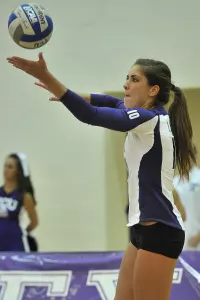 Irene Hester had seven aces in the match.