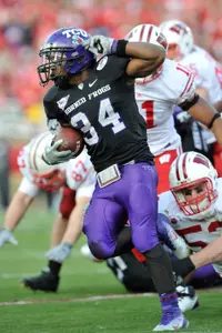 Ed Wesley, who led TCU with 1,078 yards rushing, is one of 11 returning starters for the Horned Frogs next season.