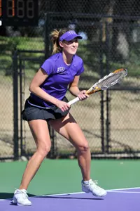 Katariina Tuohimaa is 1-0 in singles this season.