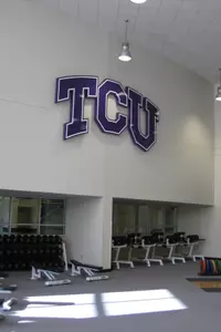 TCU held an official dedication for its new Physical Performance Center Friday.
