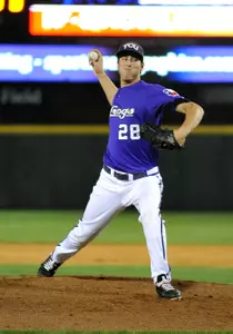 Stefan Crichton struck out a career-high seven.