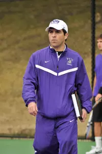 TCU head coach David Roditi