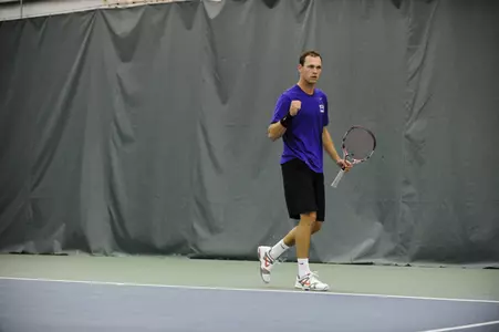 Emanuel Brighiu was a three-set winner Saturday.