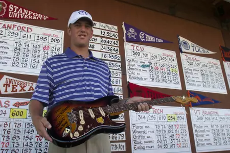 TCU senior Tom Hoge won his second career tournament title Tuesday.