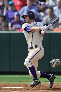 Jimmie Pharr had three hits, including a home run, in the loss.