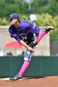 Andrew Mitchell threw a career-high innings and struck out a career-high nine.