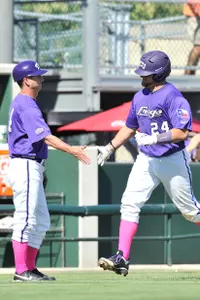 Josh Elander hit his fifth home run of the season.