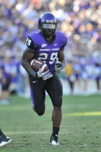 Tailback Matthew Tucker has rushed for 1,385 yards and 15 touchdowns in his first two seasons at TCU.