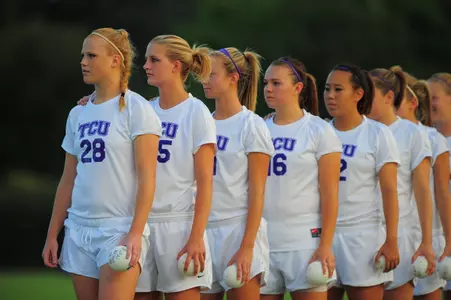 TCU's women's soccer team has nine selections.