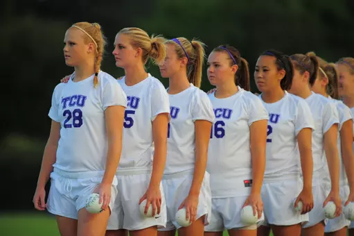 TCU's women's soccer team has nine selections.