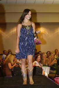 The TCU Women's Football Event was held Thursday evening.