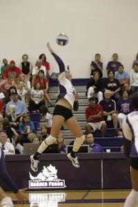 Jordan Raines is averaging 3.09 kills per set this season.