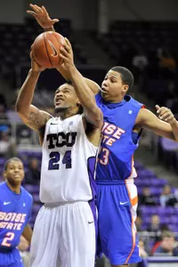 Adrick McKinney and the Frogs have been solid defensively late in games during their past two victories.