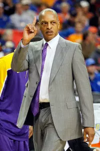 New TCU men's head coach Trent Johnson leads the Frogs into the Big 12 Conference this season.