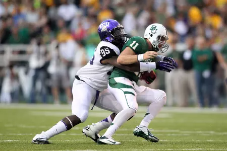 TCU true freshman defensive end Devonte Fields tops the Big 12 in tackles for loss (11 1/2) and sacks (6 1/2).