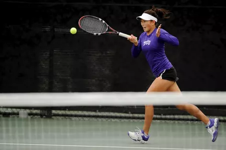 Stefanie Tan's run at the ITA regionals came to an end.