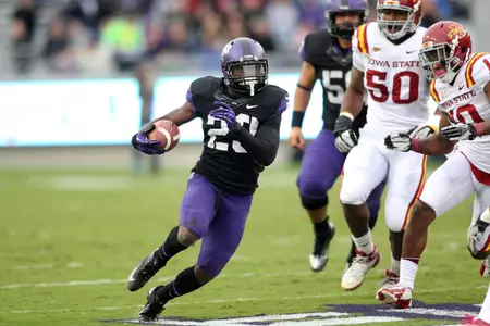 B.J. Catalon rushed 13 times for 86 yards.