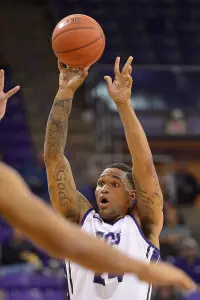 Adrick McKinney led TCU with 16 points Monday.