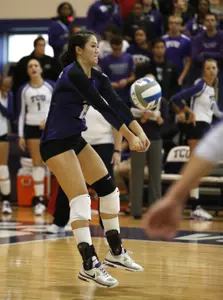 Meghan Horio earned a spot on the Academic All-Big 12 Volleyball team.