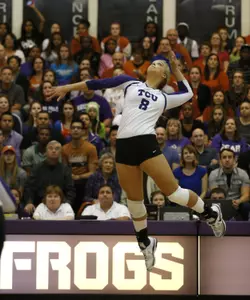 Stephanie Holland and TCU take on Baylor on Wednesday.