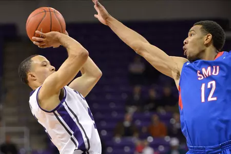 Kyan Anderson scored eight second-half points to help lead TCU to the win.