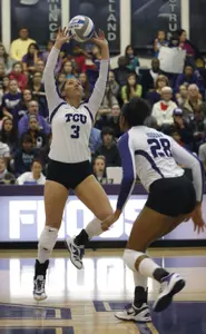 Alexia Heist led the Frogs in assists in their last match.